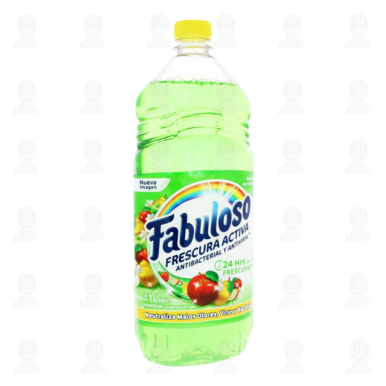 Imagen para Limpiador Multiusos Fabuloso Frescura Activa Antibacterial y Antiviral, 1 l.
