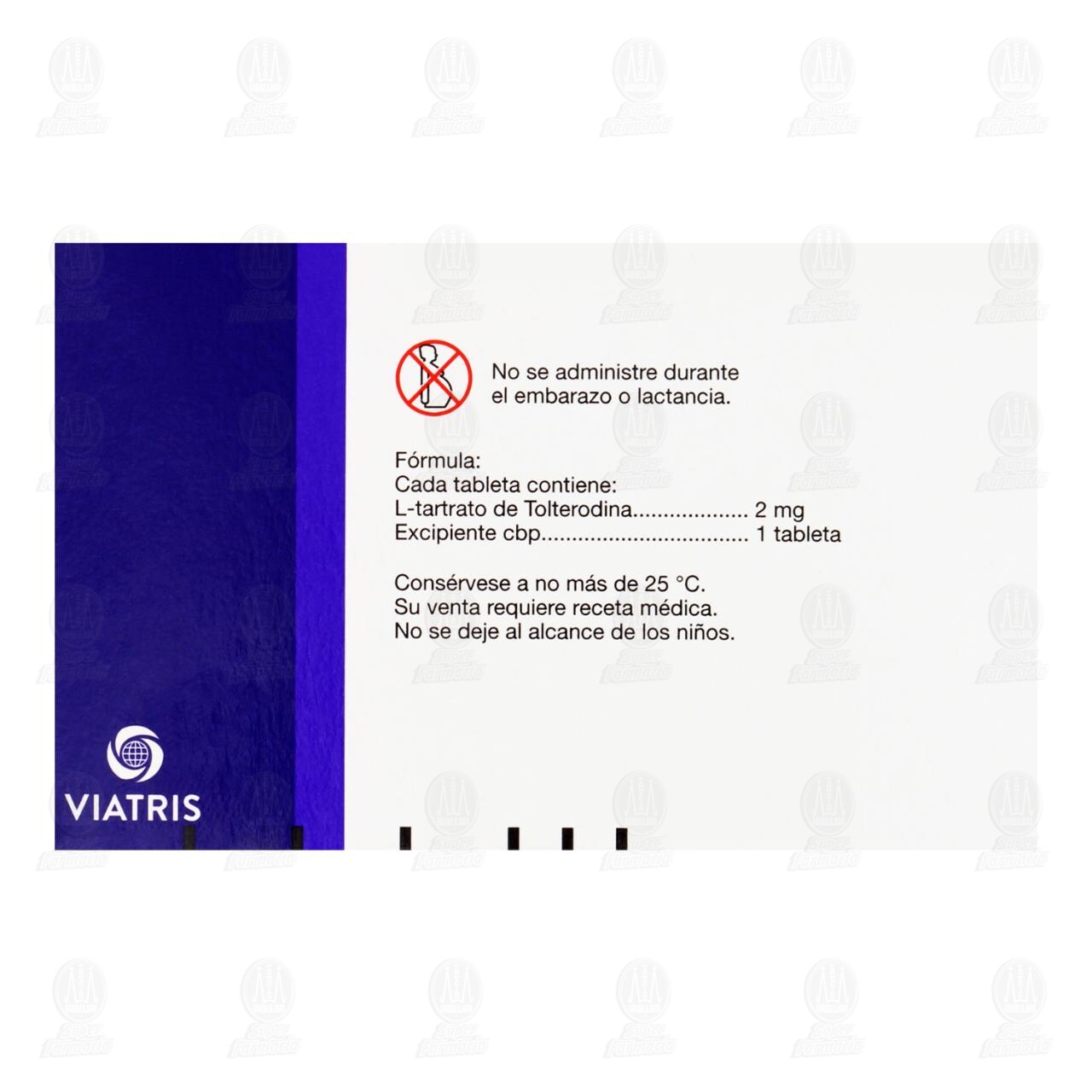 Detrusitol 2 mg, 14 Tabletas. image number 2