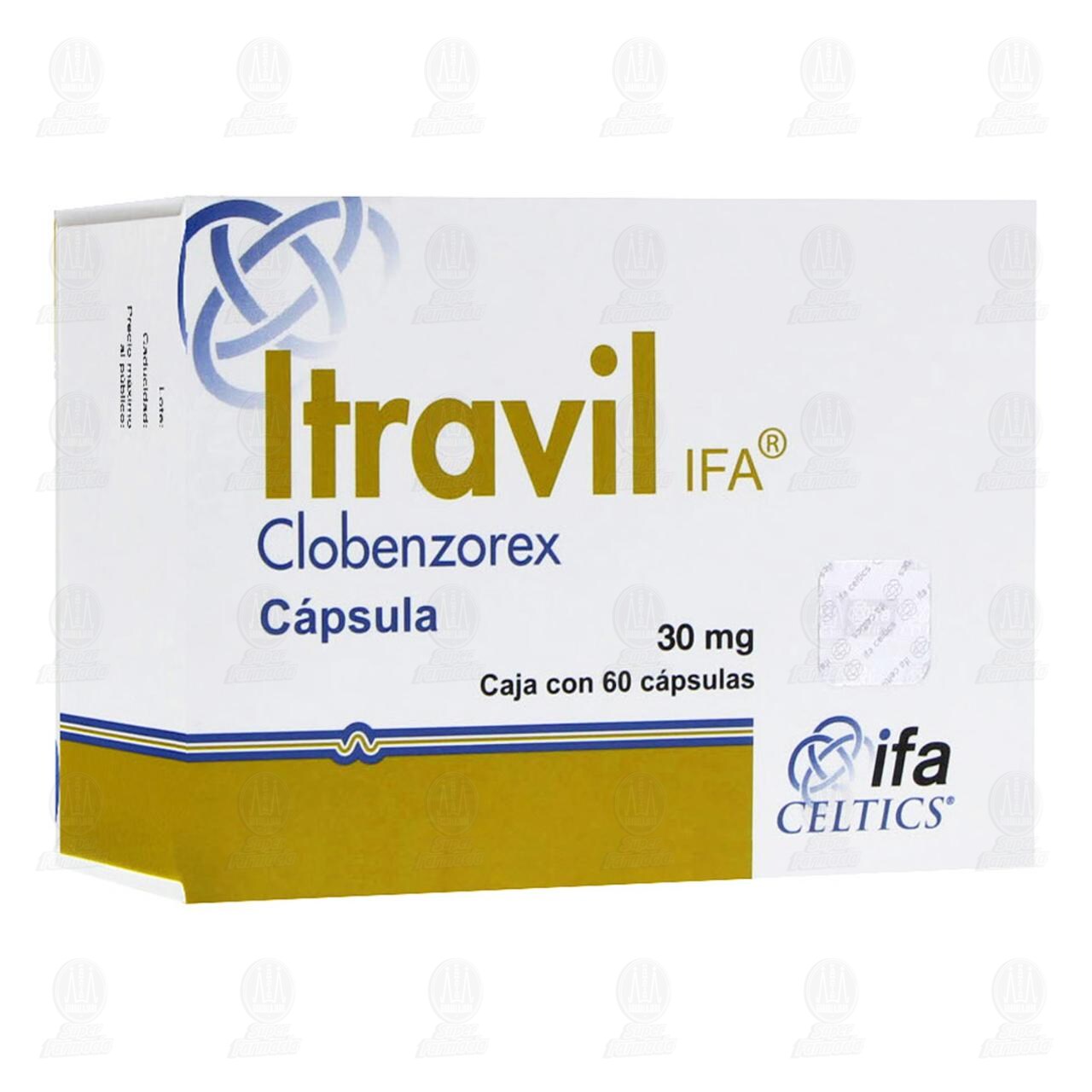 Itravil Ifa 30 mg, 60 C&aacute;psulas. image number 0