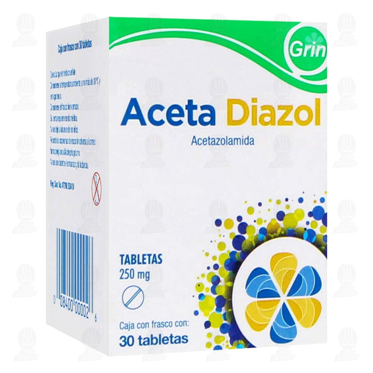 Imagen para Acetazolamida Tabletas