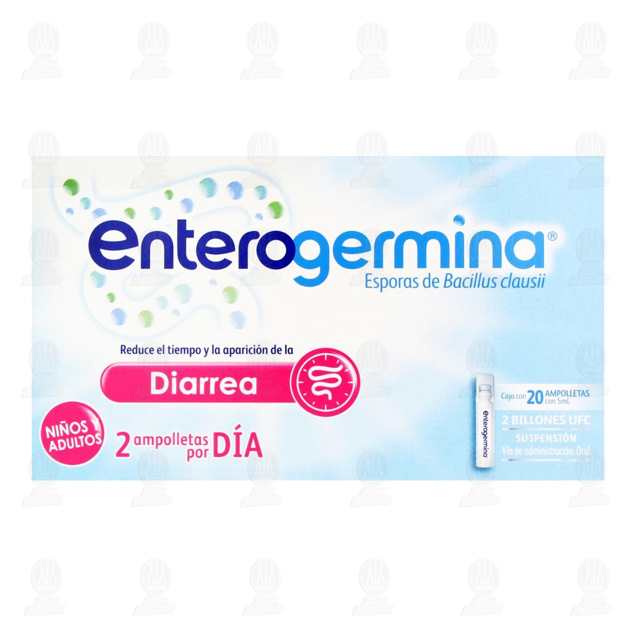 Enterogermina 20 Ampolletas 5ml