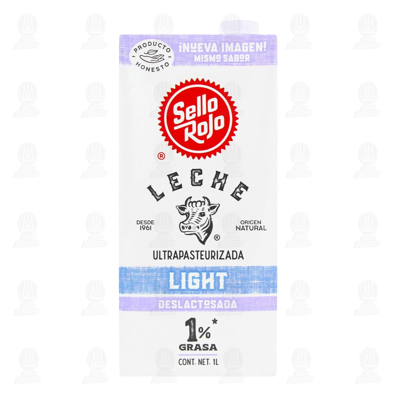 Leche Ligth Sello Rojo Deslactosada, 1 l. image number 1