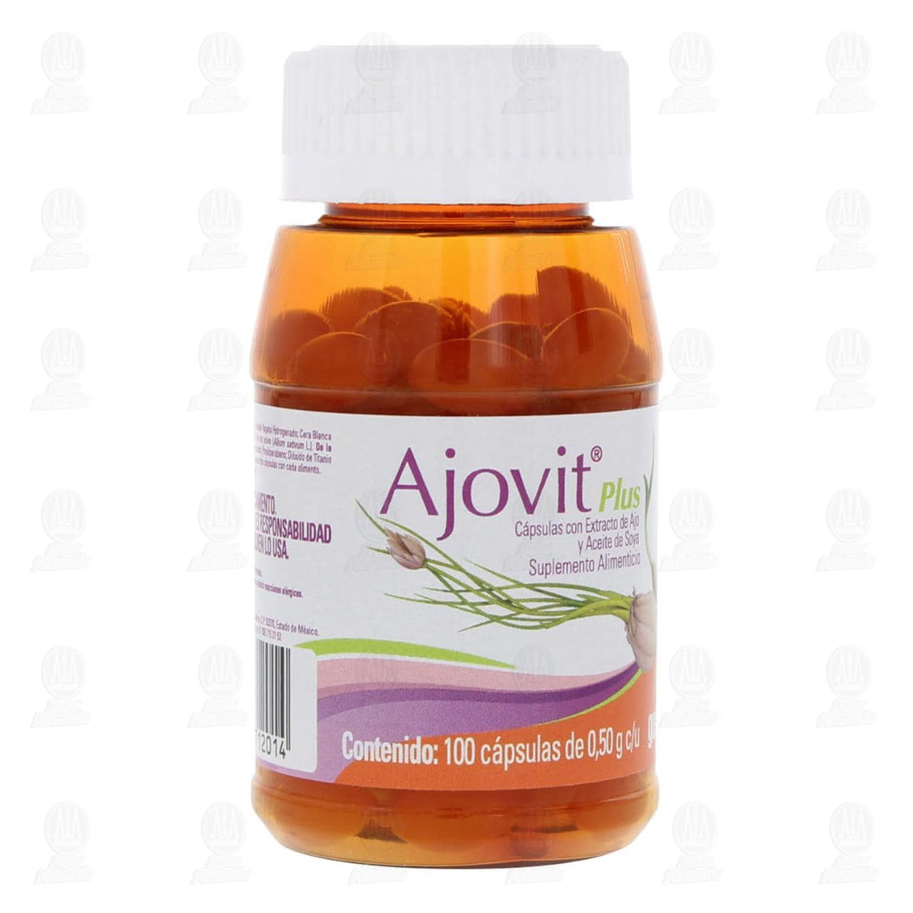 Imagen para Suplemento Alimenticio Ajovit Plus, 100 Cápsulas.