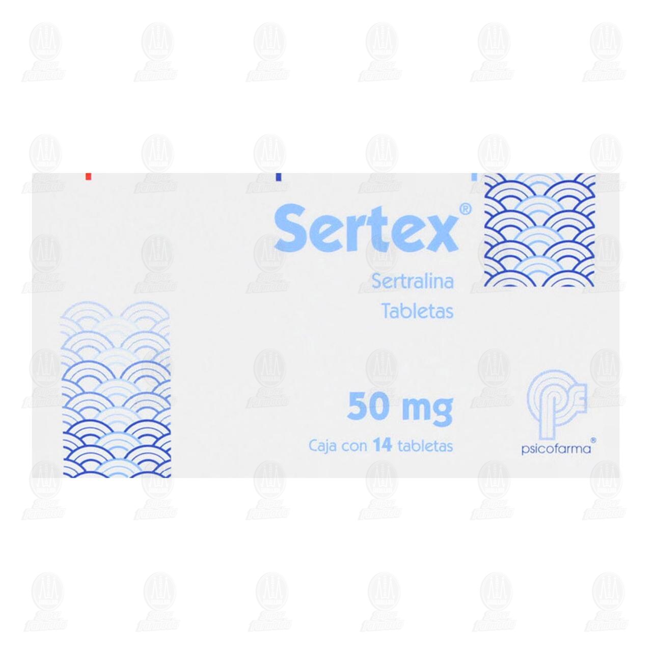 Sertex 50 mg, 14 Tabletas. image number 1