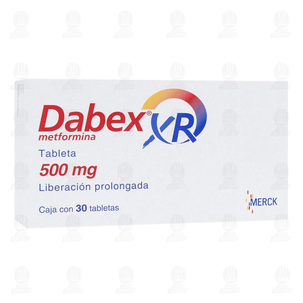 Dabex XR 500 mg, 30 Tabletas. image number 0