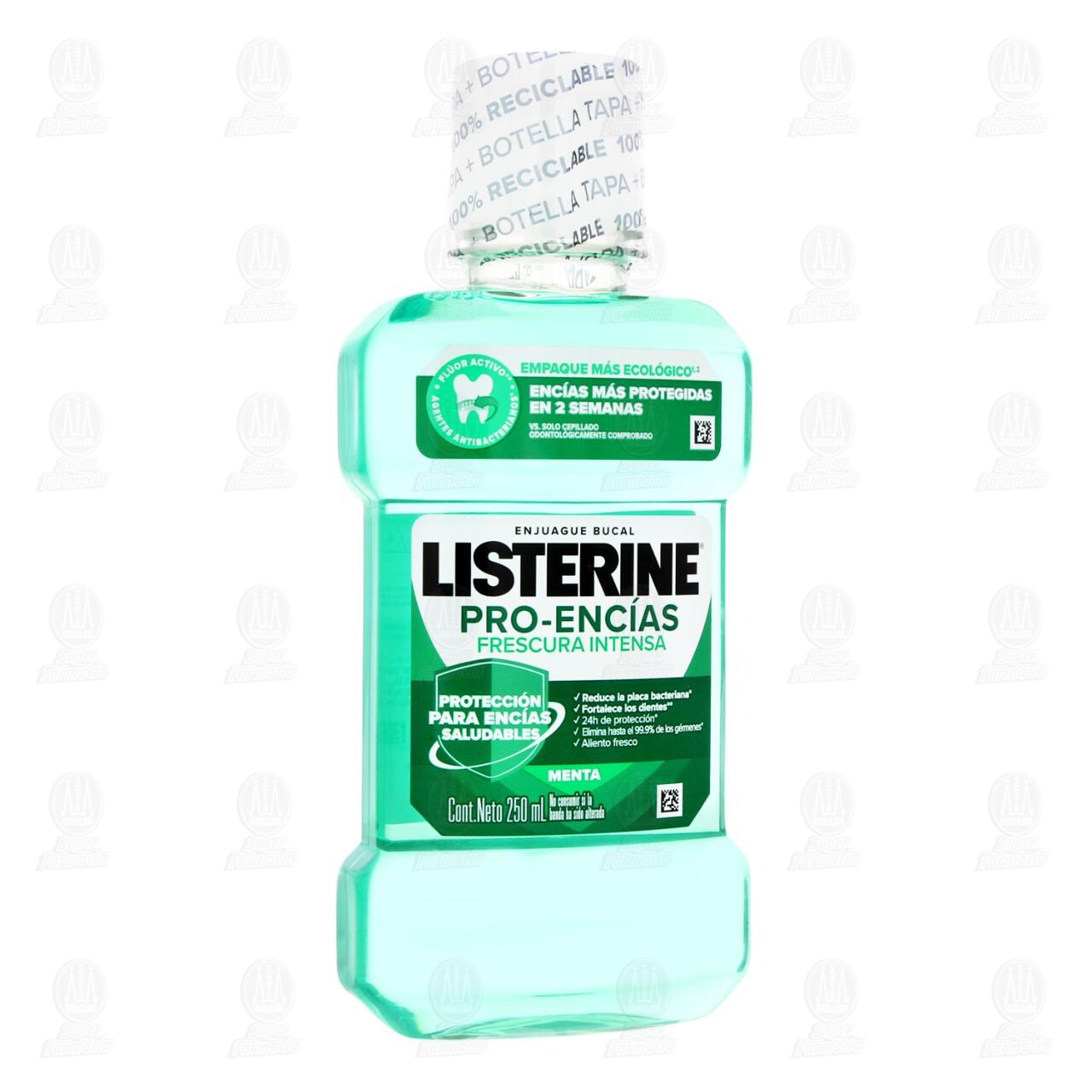 Enjuague Bucal Listerine Pro-Encías Frescura Intensa, 250 ml. image number 0
