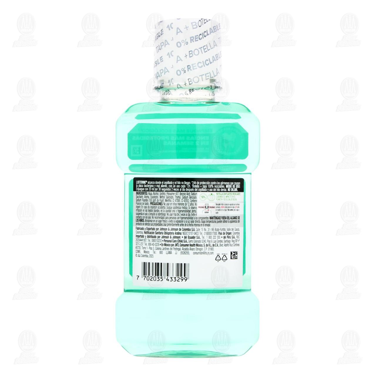 Enjuague Bucal Listerine Pro-Encías Frescura Intensa, 250 ml. image number 2