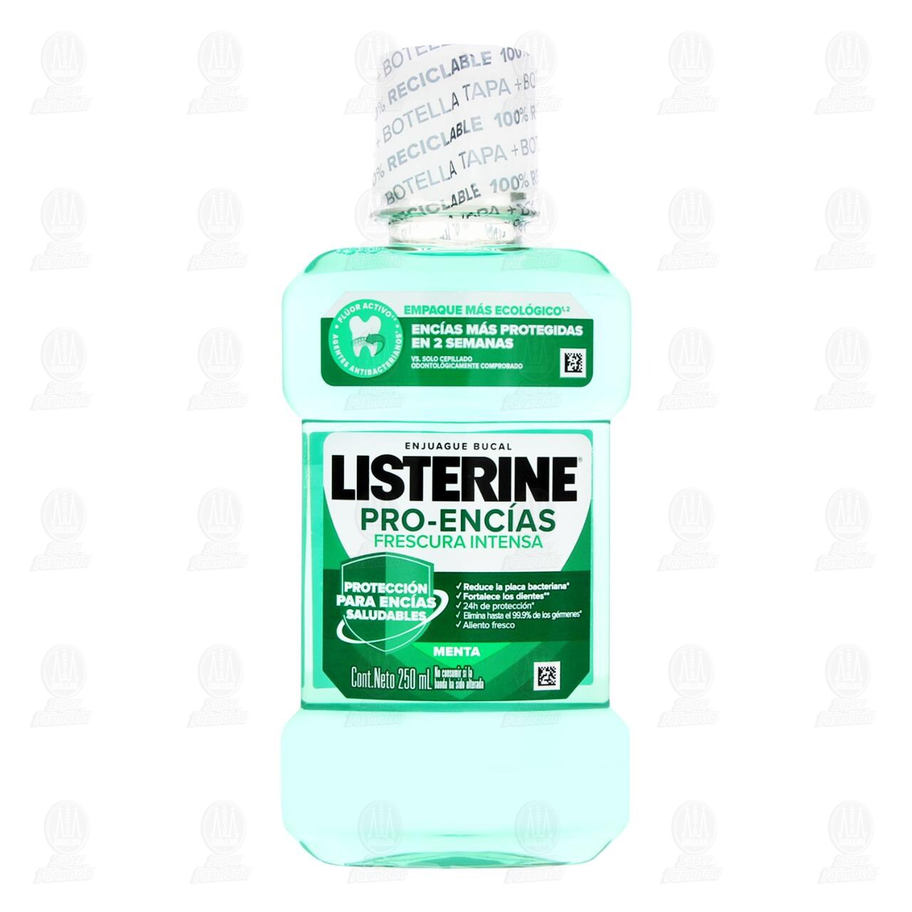Enjuague Bucal Listerine Pro-Encías Frescura Intensa, 250 ml. image number 1