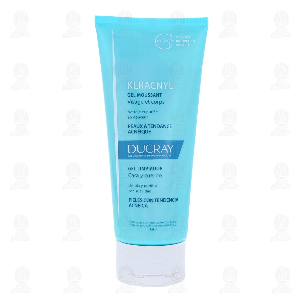 Imagen para Ducray Keracnyl Gel Limpiador, 200 ml.