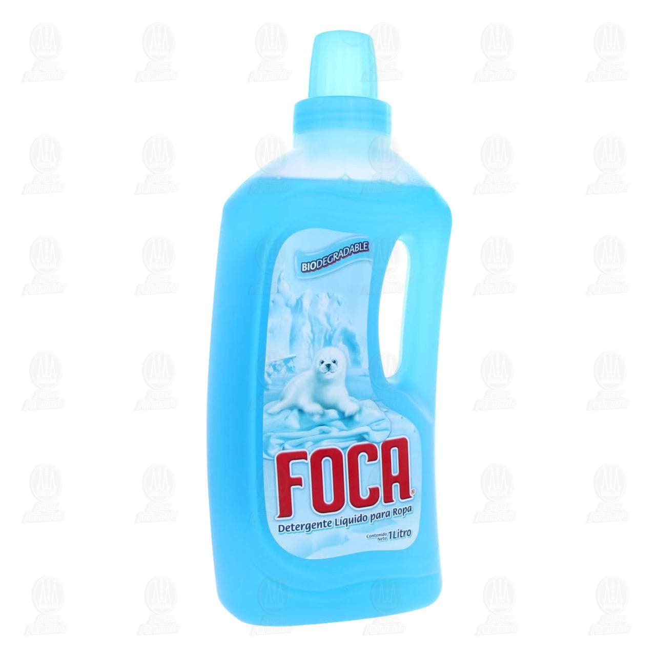 Detergente Líquido Foca para Ropa, 1 l.