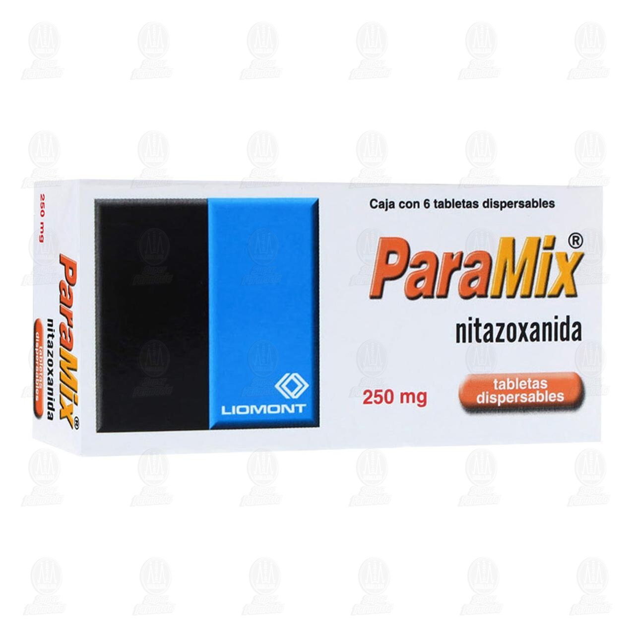 Paramix Paramix 250 mg, 6 Tabletas Dispersables. de PARAMIX | Farmacias Guadalajara