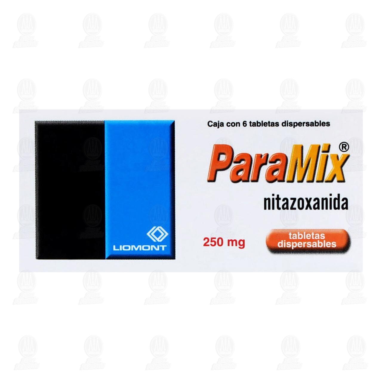 Paramix Paramix 250 mg, 6 Tabletas Dispersables. de PARAMIX | Farmacias Guadalajara