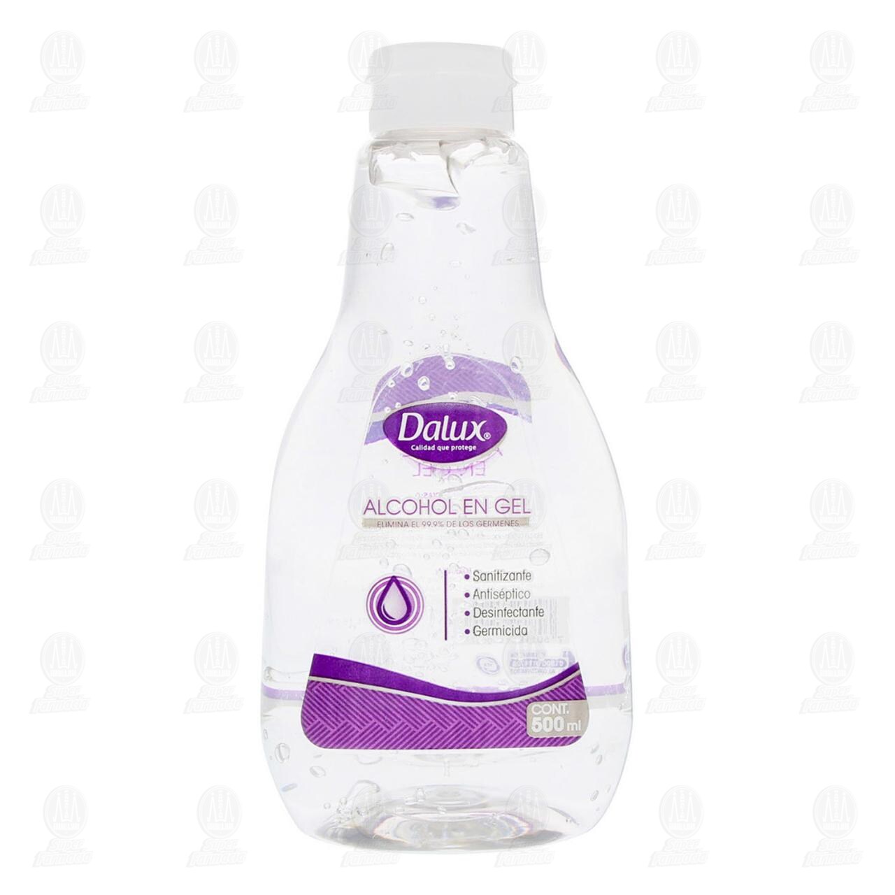 Alcohol en Gel Dalux, 500 ml. image number 1