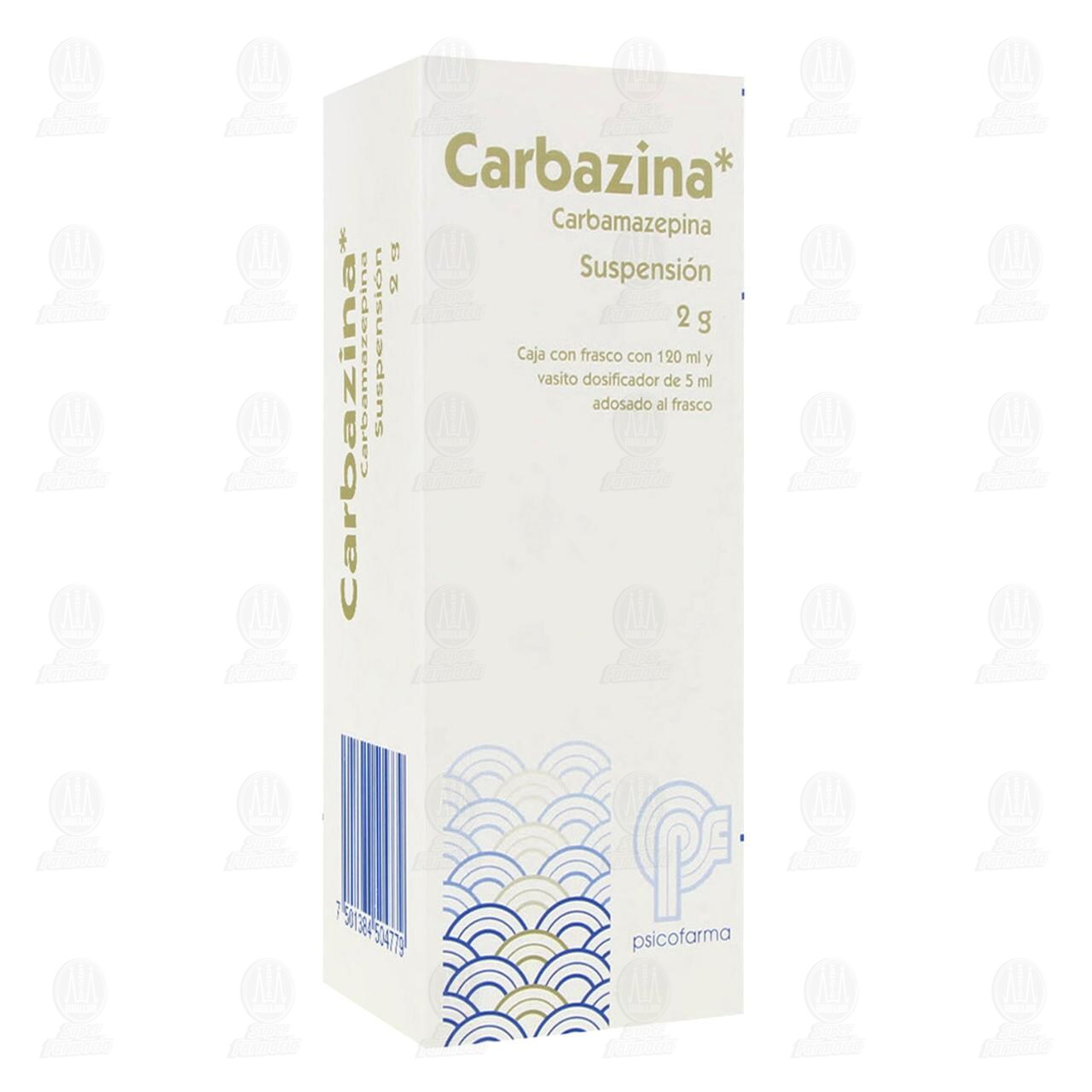 Carbazina 2 gr Suspensi&oacute;n, 120 ml. image number 0