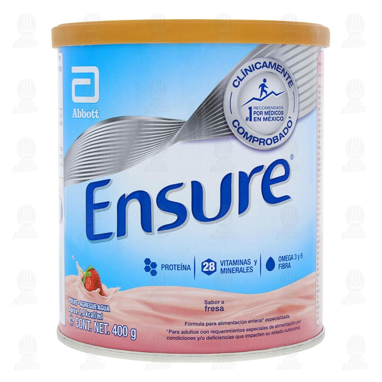 Ensure en Polvo Sabor a Fresa, 400 gr. image number 1