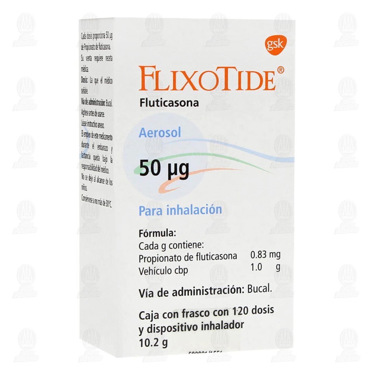 Flixotide Aerosol 50 mcg 120 Dosis, 10.2 gr.