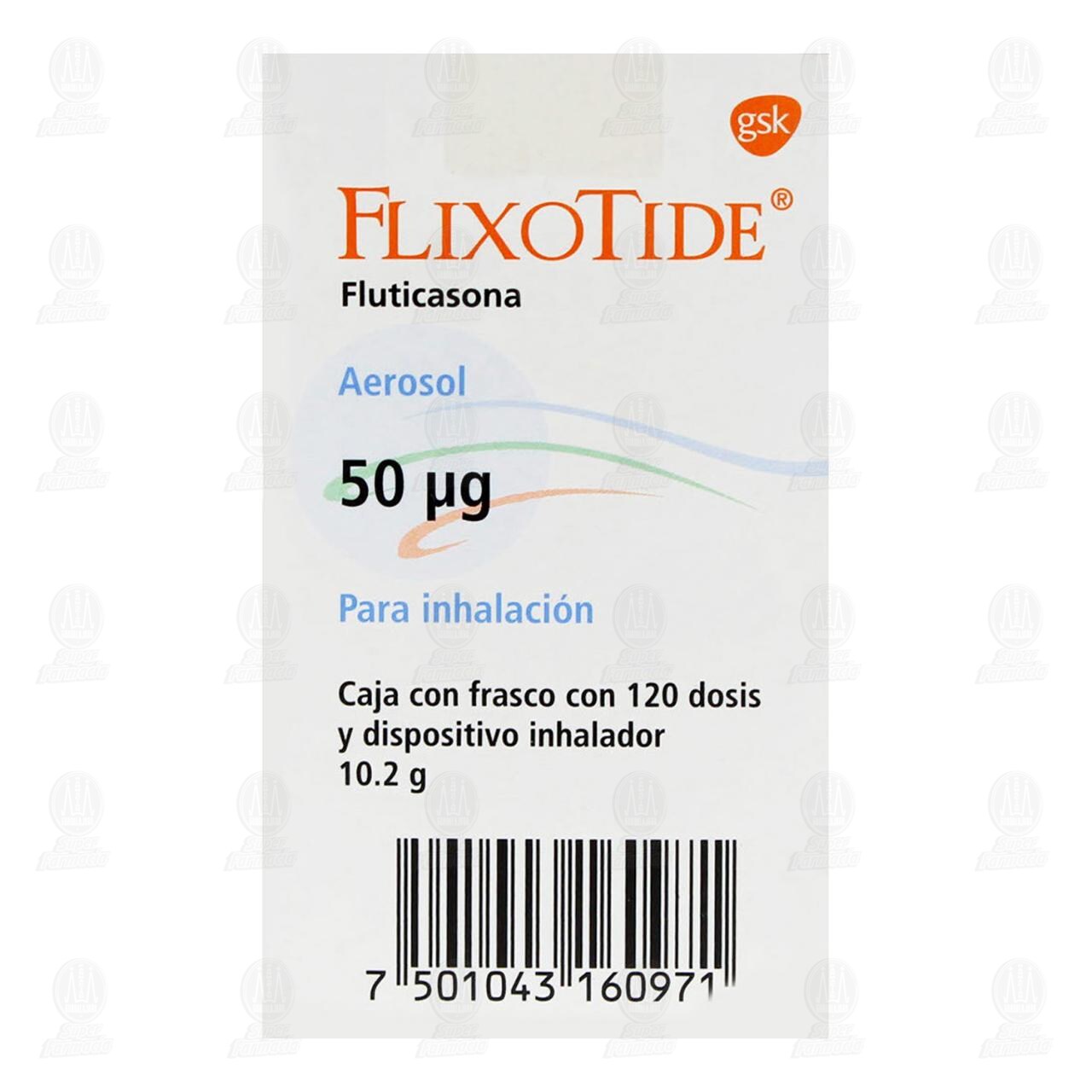 Flixotide Aerosol 50 mcg 120 Dosis, 10.2 gr. image number 2