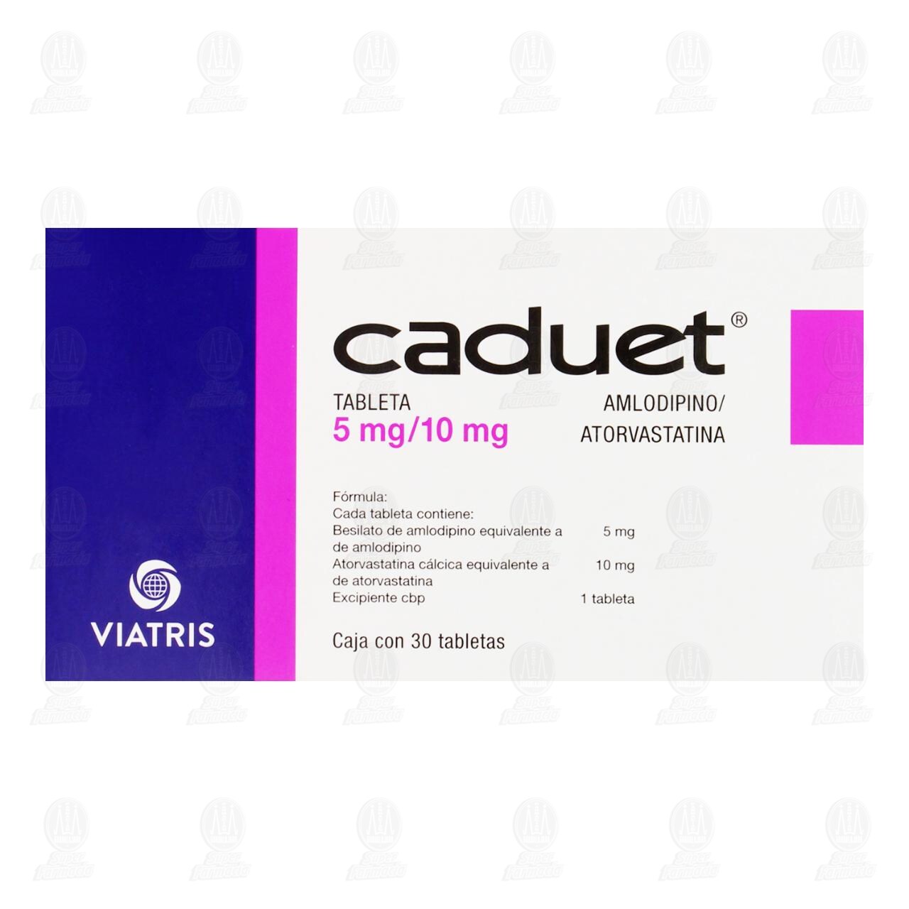 Caduet 5mg/10mg, 30 Tabletas. image number 2