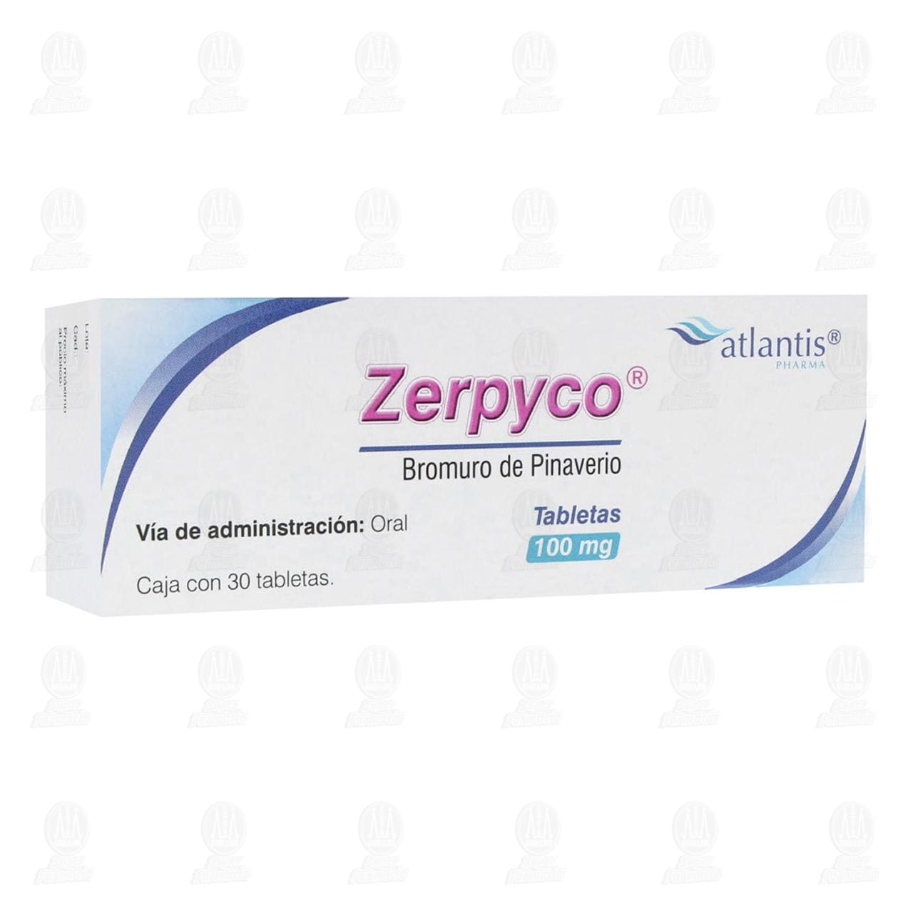 Zerpyco 100 mg, 30 Tabletas. image number 0