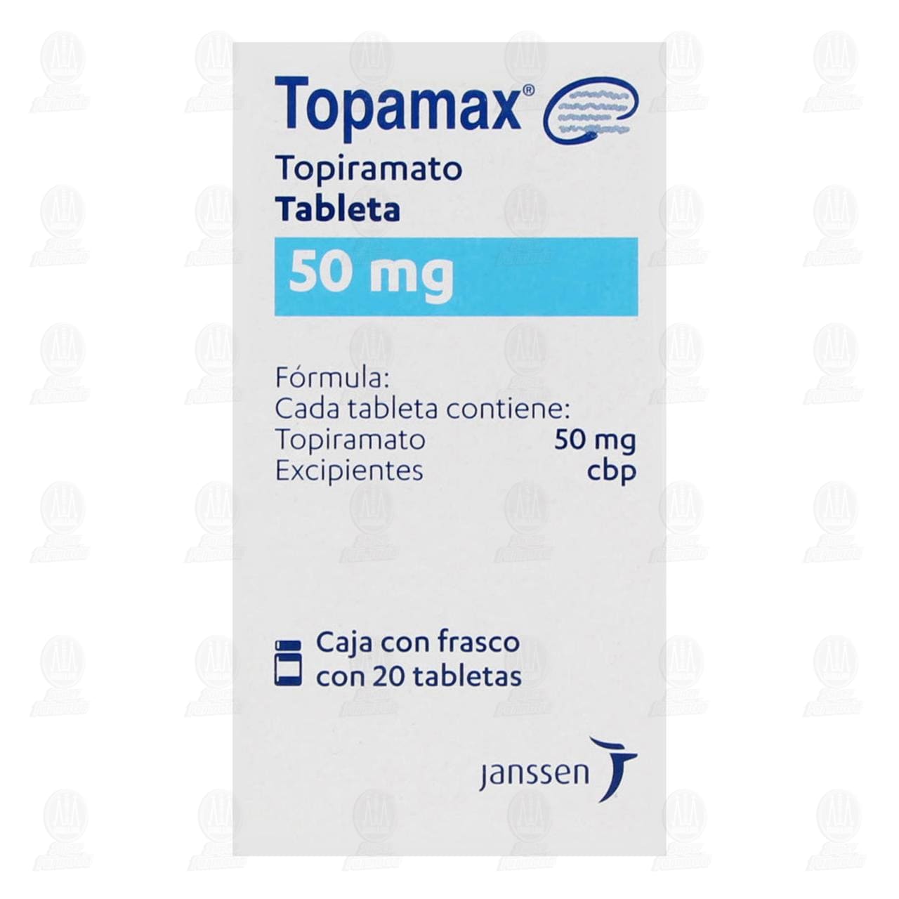 Topamax 50 mg, 20 Tabletas. image number 4