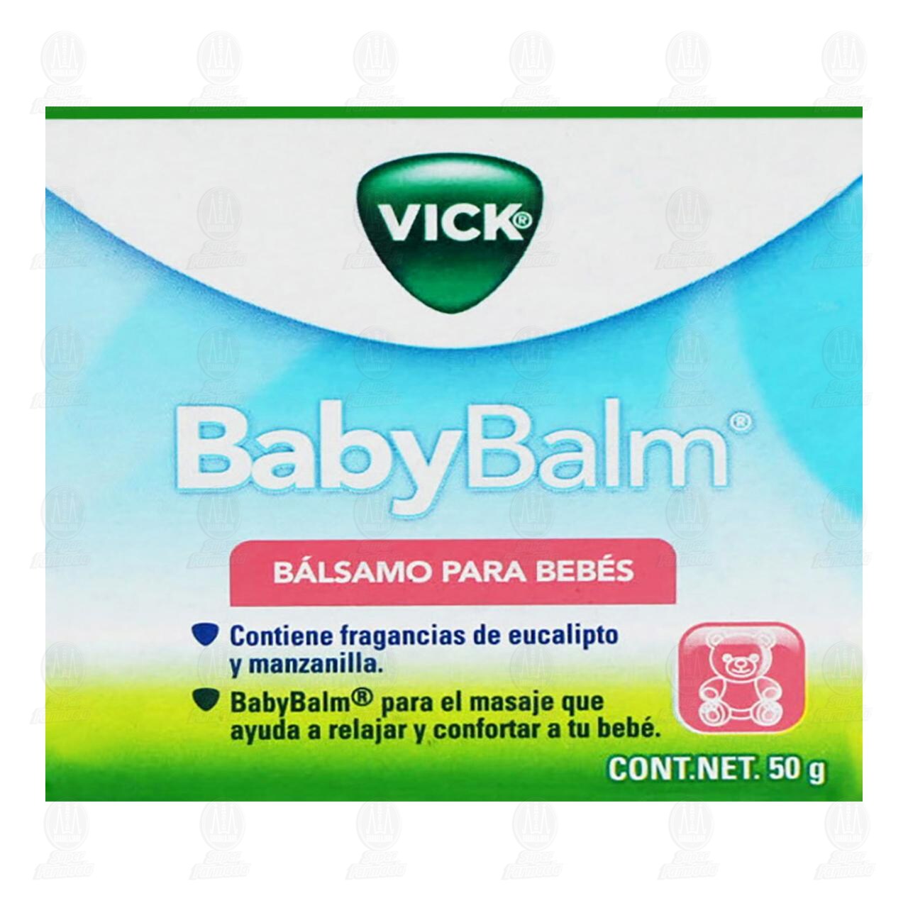 Vick BabyBalm B&aacute;lsamo para Beb&eacute;s, 50 gr. image number 1