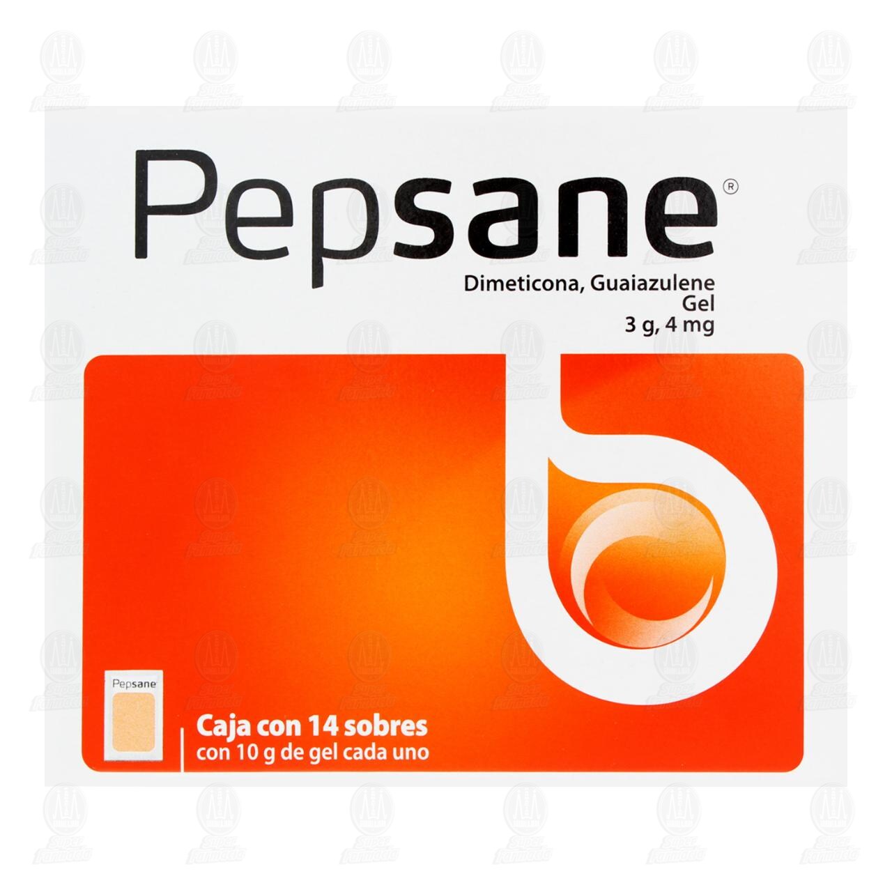 Pepsane Gel 3gr/4gr, 14 Sobres. image number 1