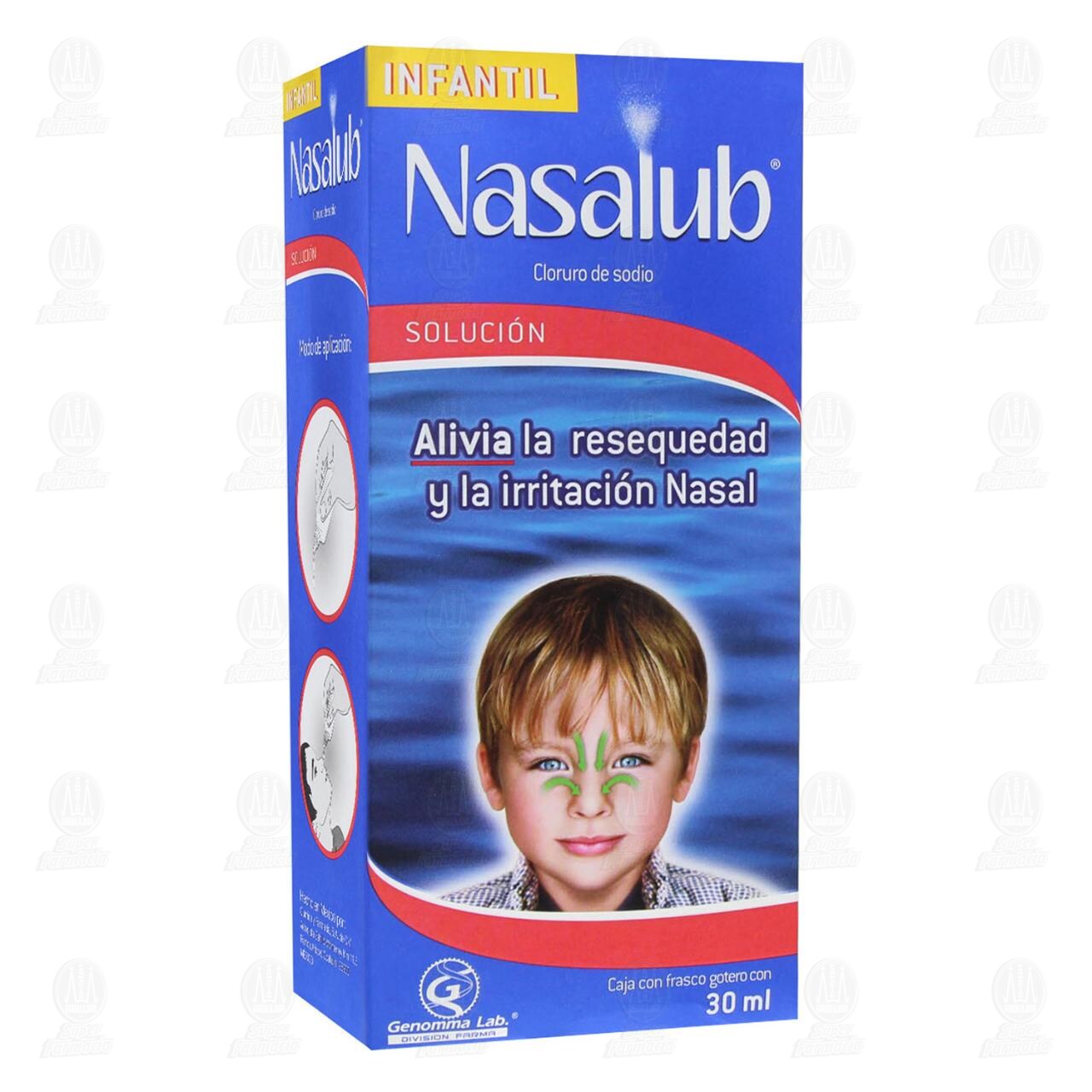 Nasalub Infantil Soluci&oacute;n Gotas, 30 ml. image number 0