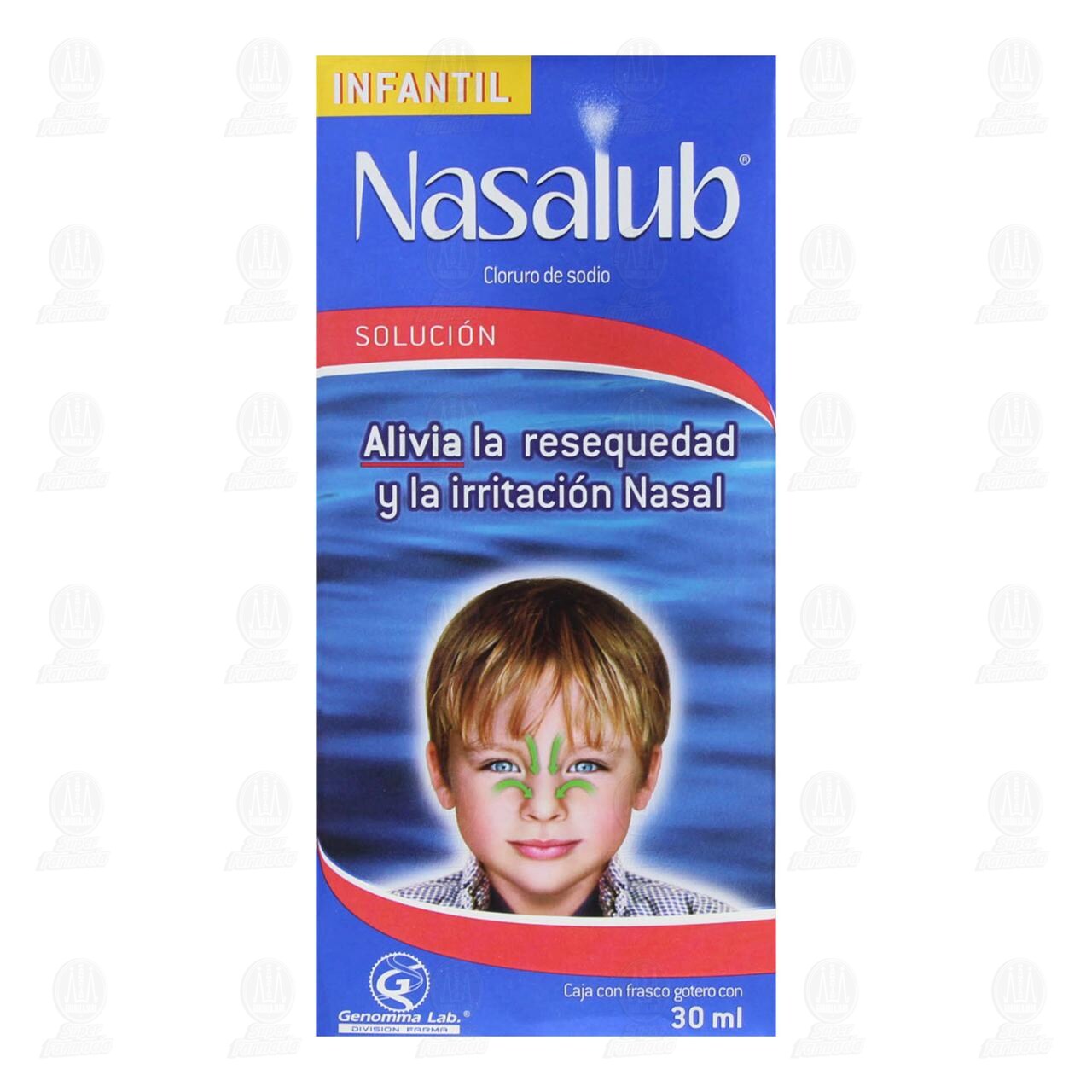 Nasalub Infantil Soluci&oacute;n Gotas, 30 ml. image number 1