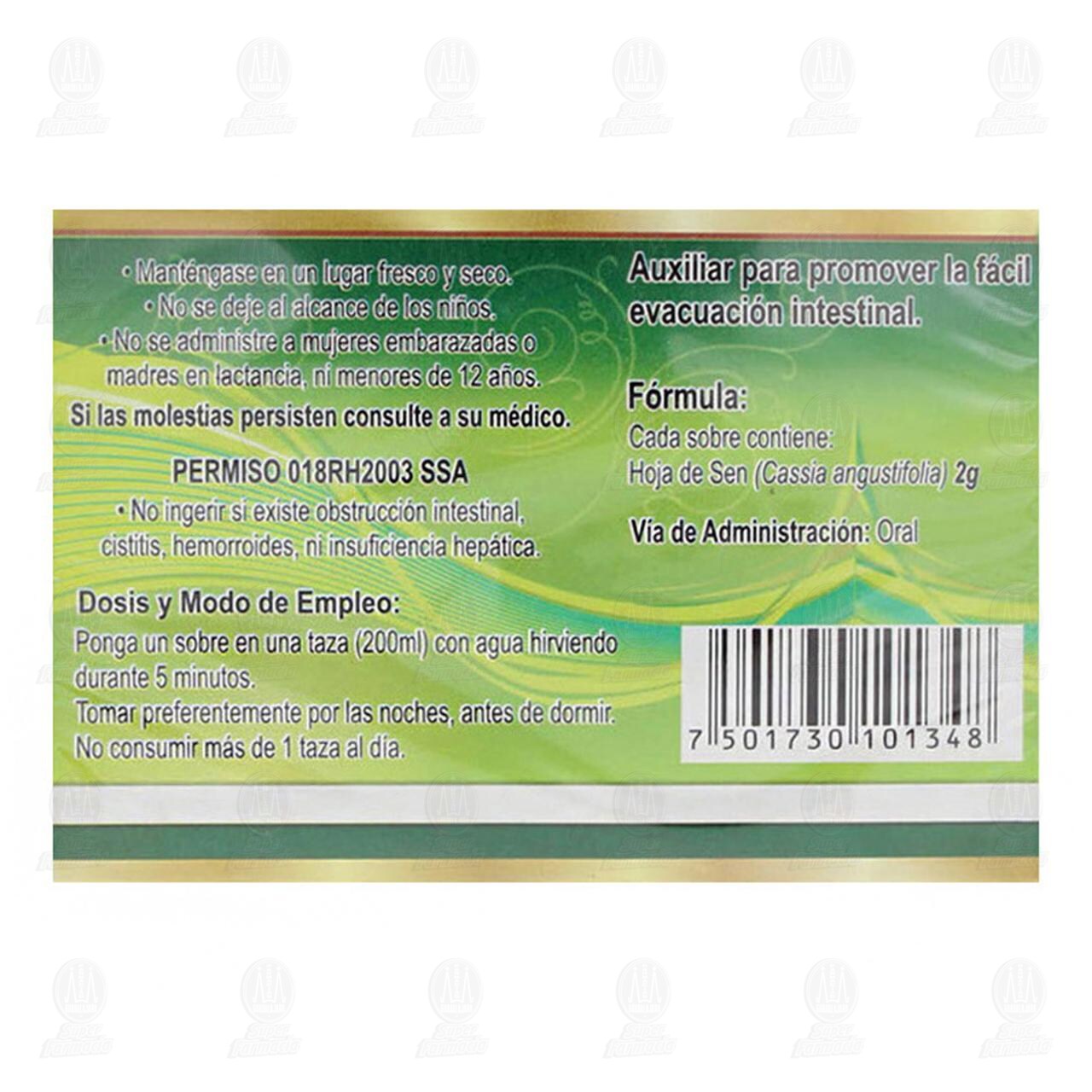 Dieter's Drink T&eacute; 72 gr, 36 Sobres. image number 2