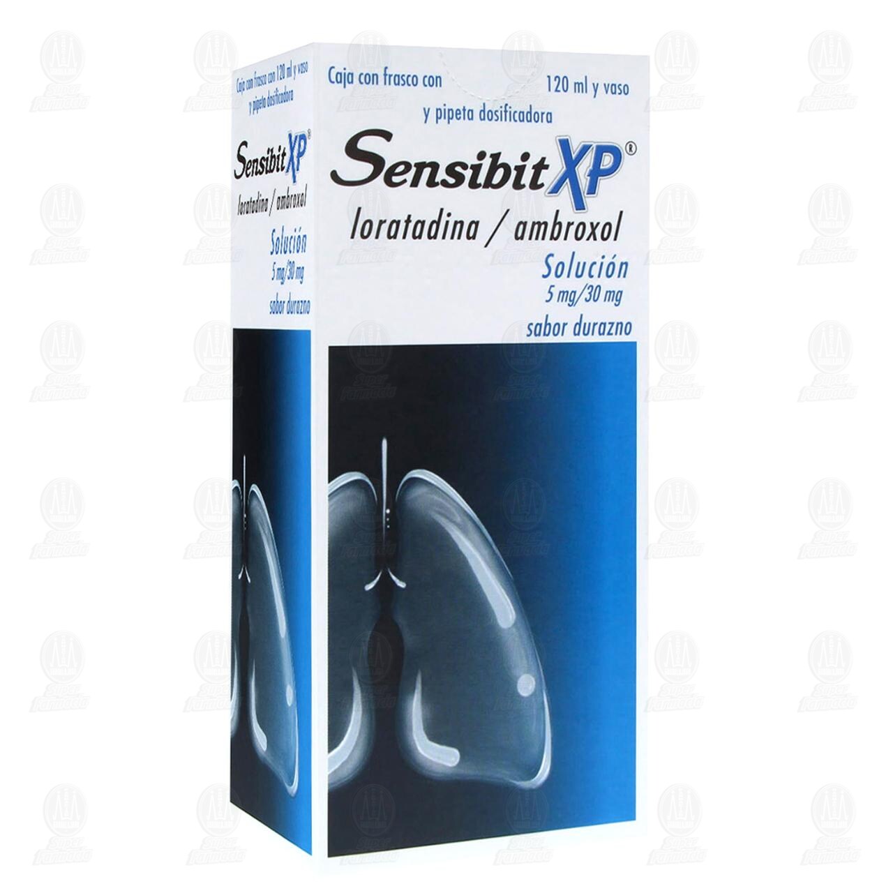 Sensibit XP Soluci&oacute;n Sabor Durazno, 120 ml. image number 0