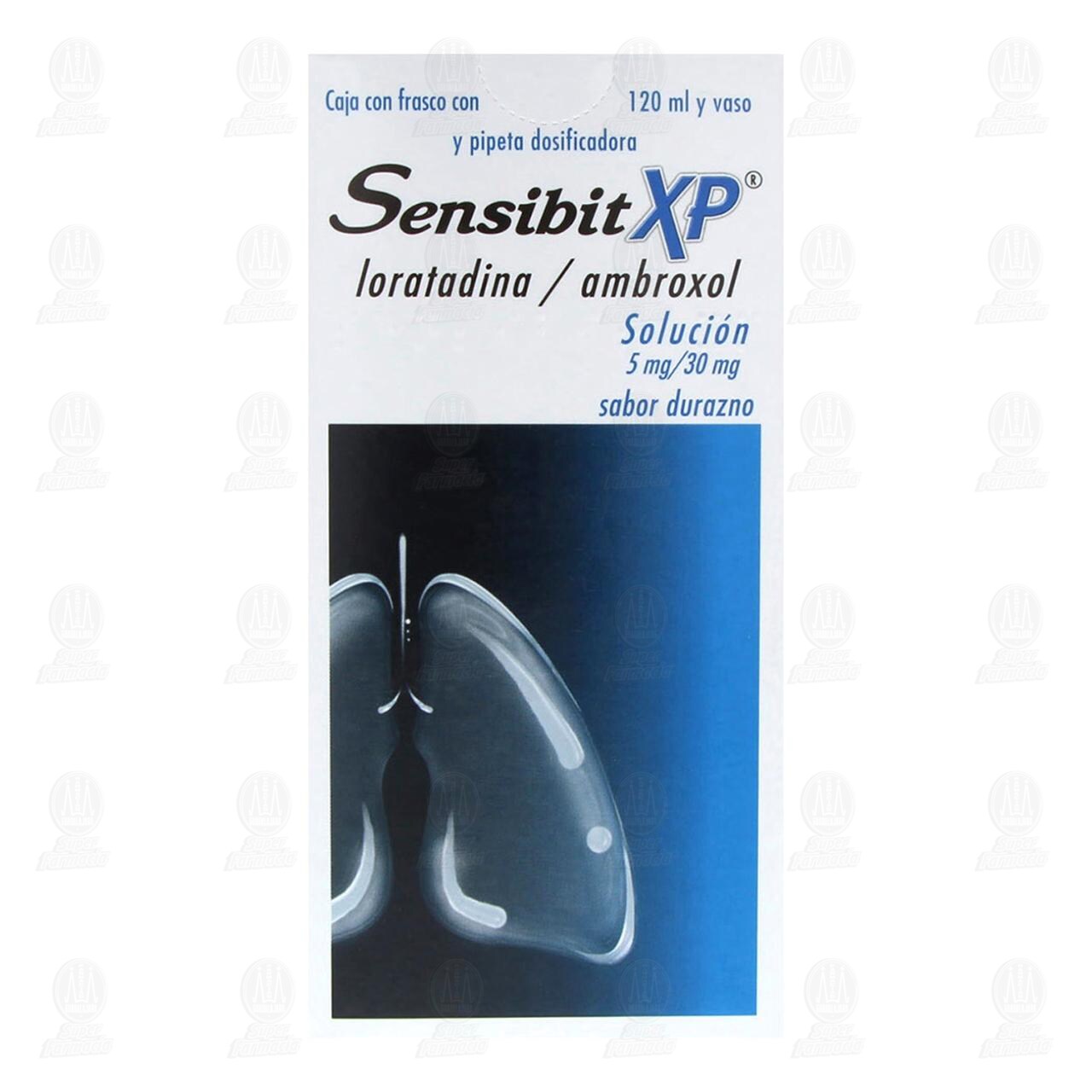 Sensibit XP Soluci&oacute;n Sabor Durazno, 120 ml. image number 1