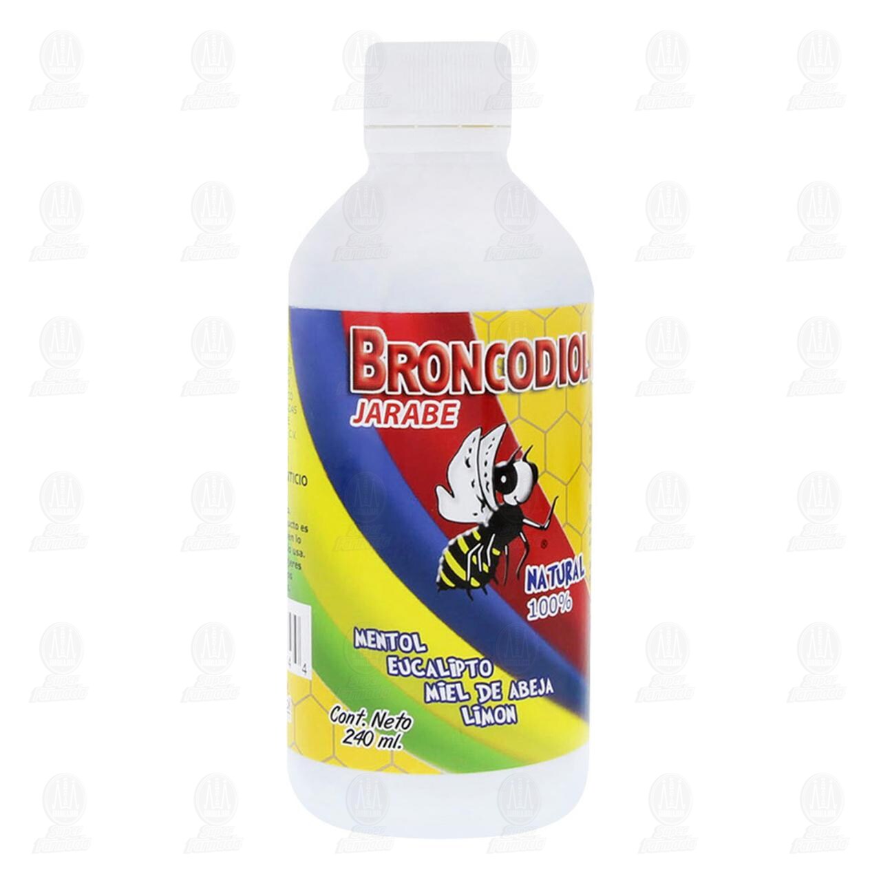 Broncodiol Jarabe, 240 ml. image number 0