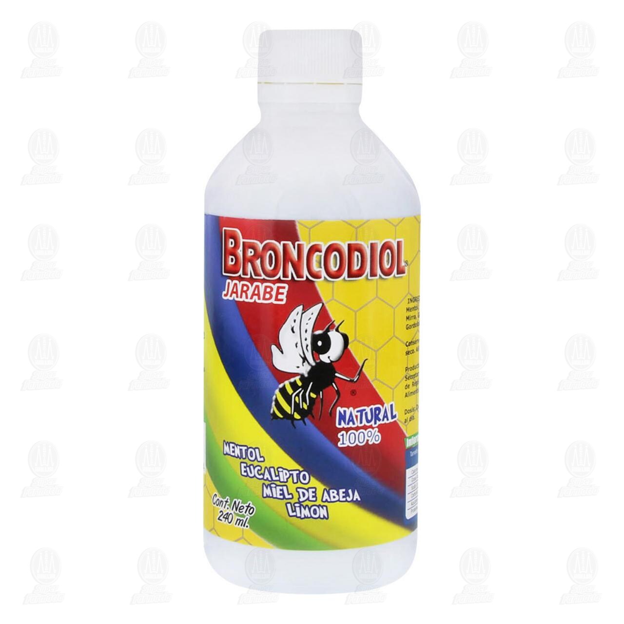 Broncodiol Jarabe, 240 ml. image number 1