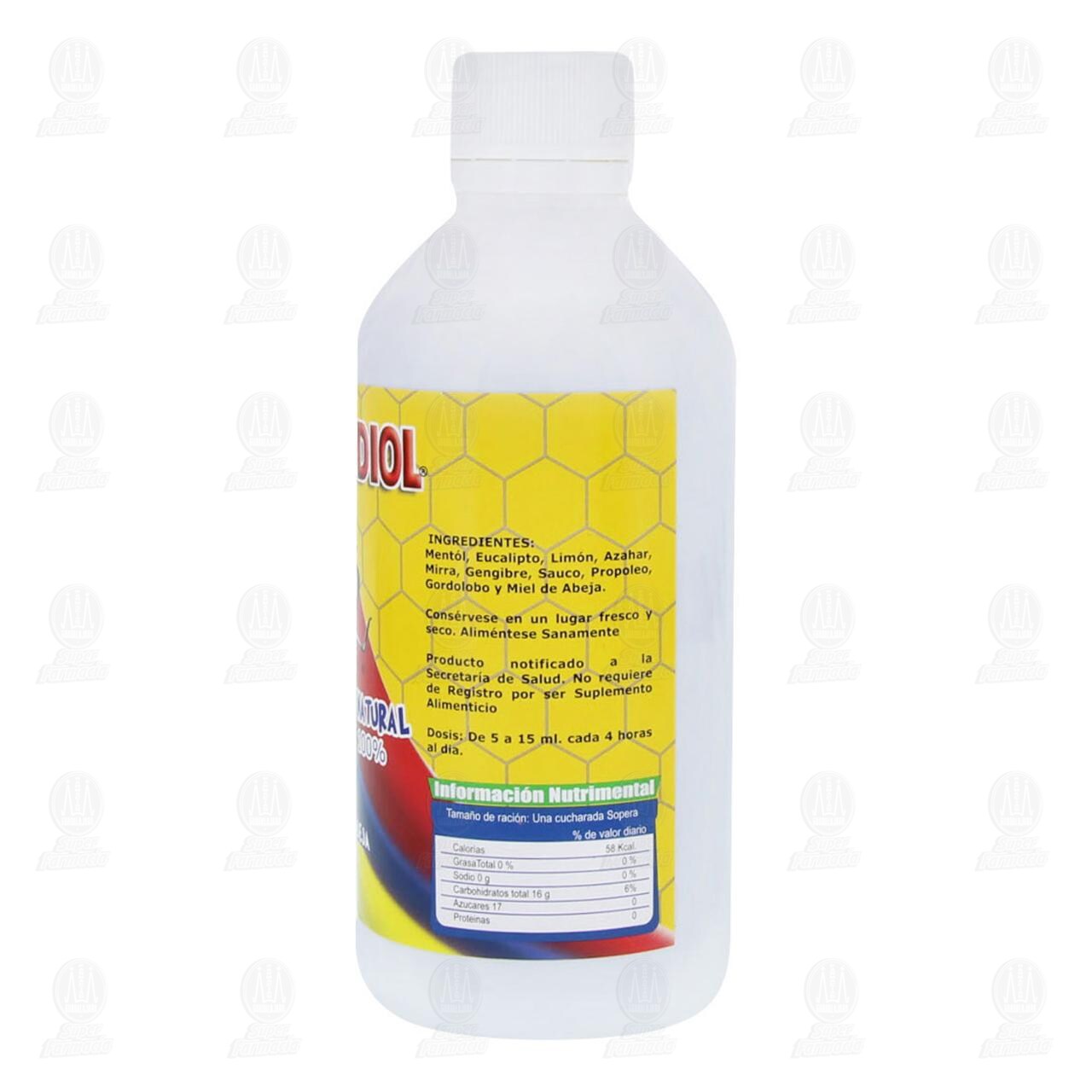 Broncodiol Jarabe, 240 ml. image number 2