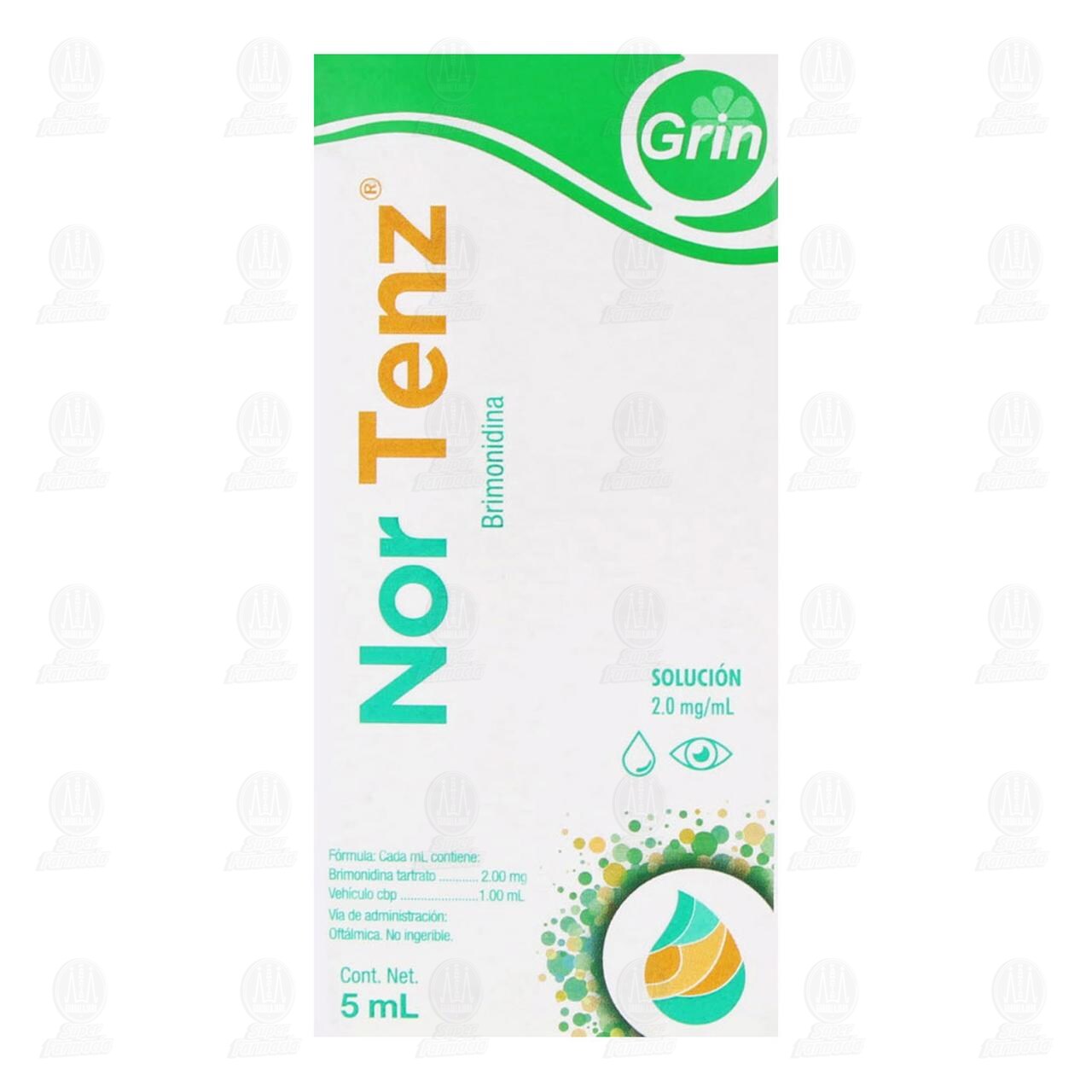 Nor Tenz 2.0mg Soluci&oacute;n Oft&aacute;lmica, 5 ml. image number 2