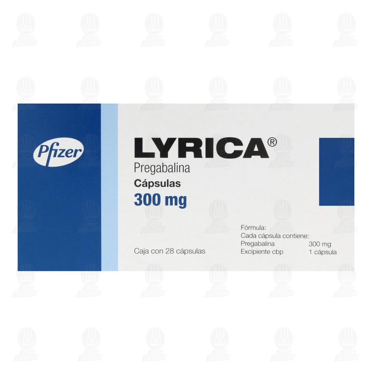 Lyrica 300 mg, 28 C&aacute;psulas. image number 2