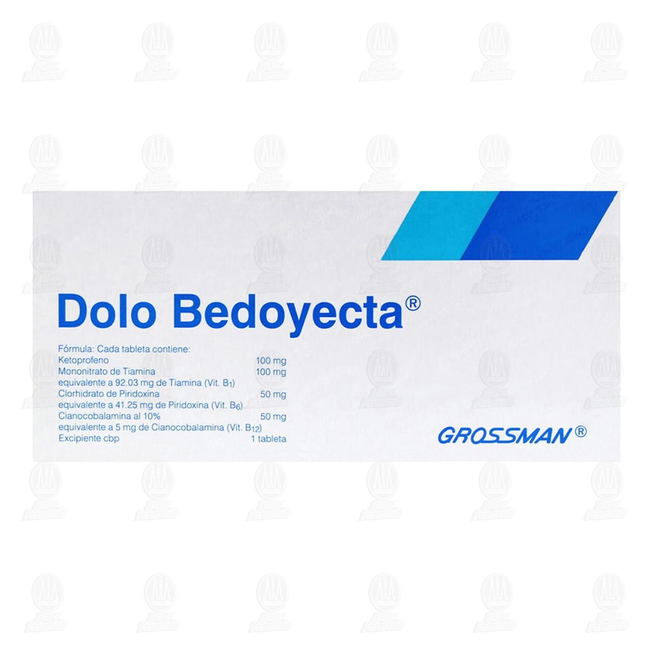 Dolo Bedoyecta, 30 Tabletas. image number 2