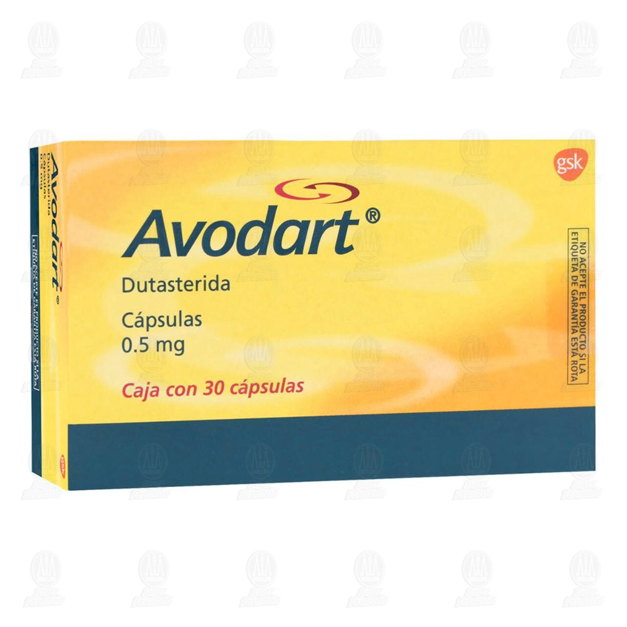 Avodart 0.5 mg, 30 C&aacute;psulas. image number 0