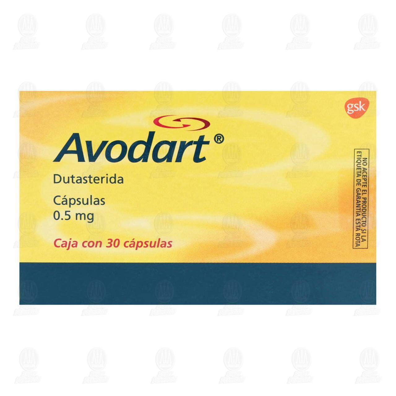 Avodart 0.5 mg, 30 C&aacute;psulas. image number 1