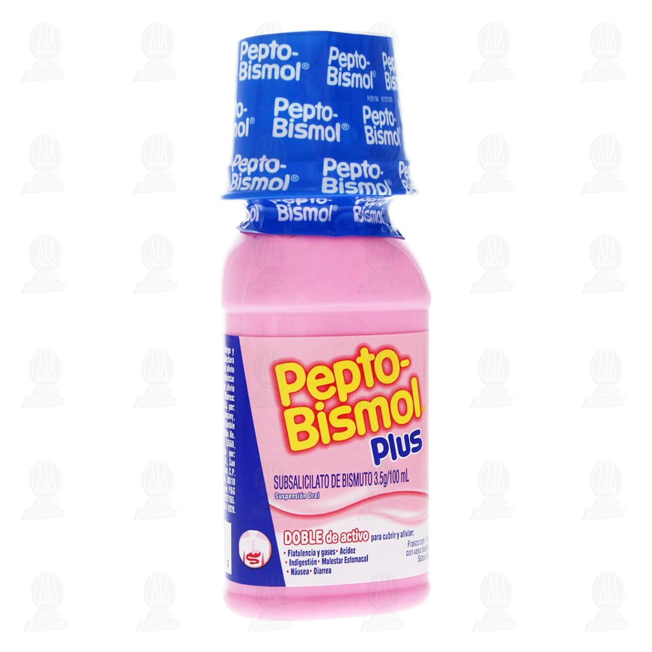 Pepto-Bismol Plus Suspensi&oacute;n Sabor Original, 118 ml. image number 0
