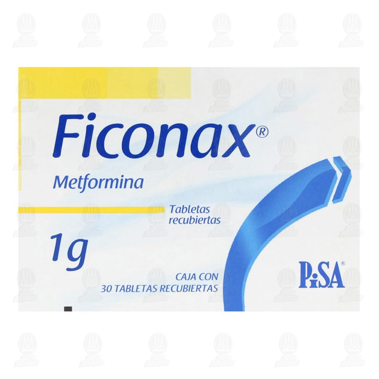 Ficonax 1 gr, 30 Tabletas. image number 1