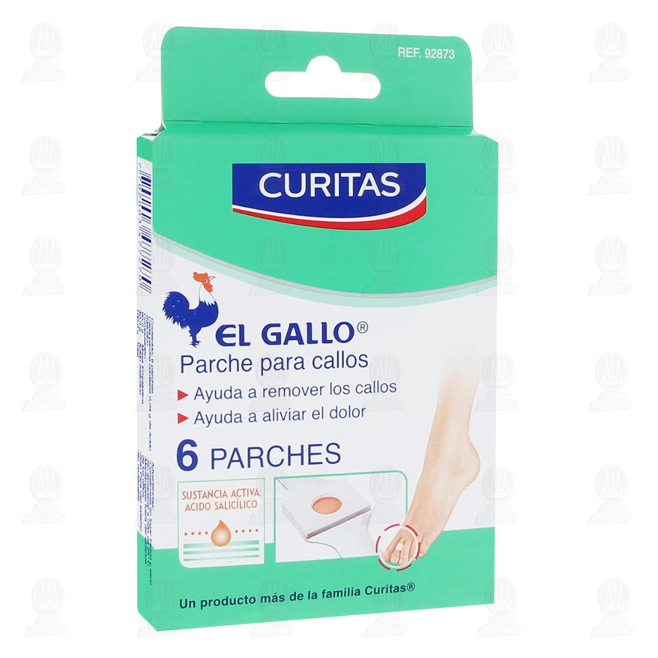 Curitas El Gallo Parches para Callos, 6 pzas. image number 0