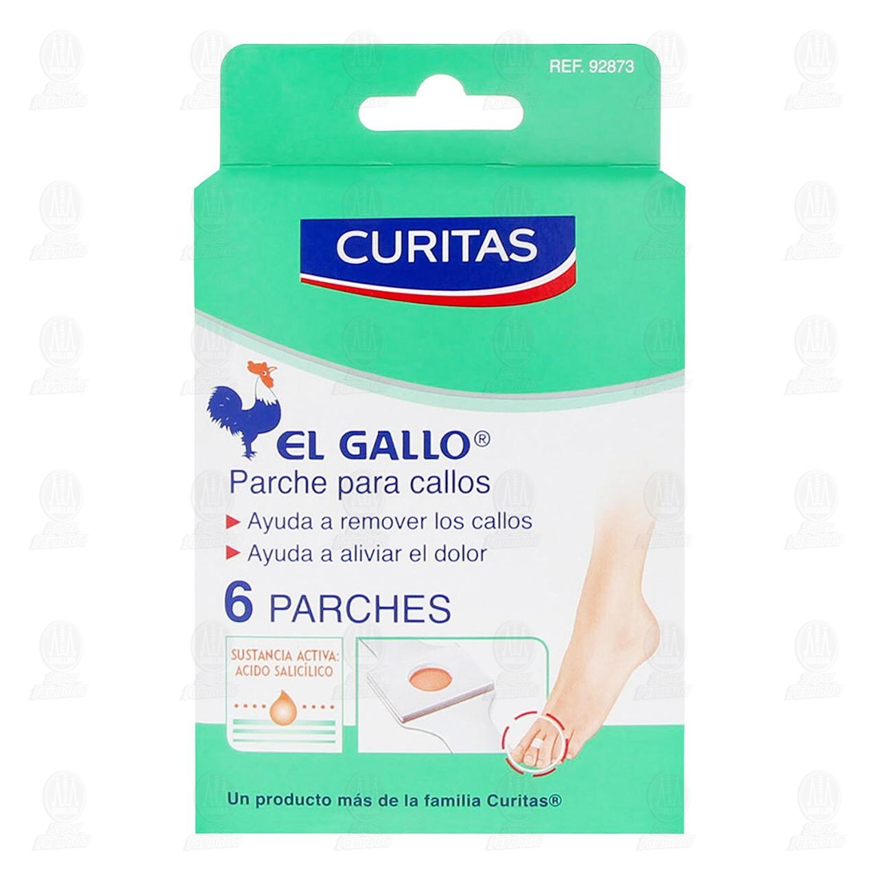 Curitas El Gallo Parches para Callos, 6 pzas. image number 1