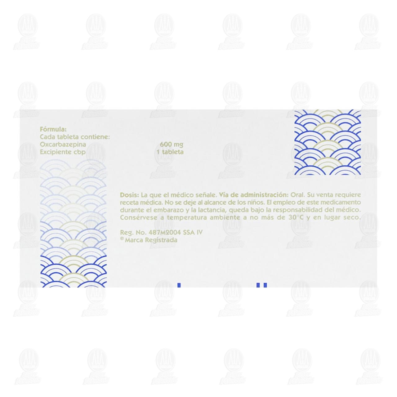 Deprectal 600 mg, 20 Tabletas. image number 2