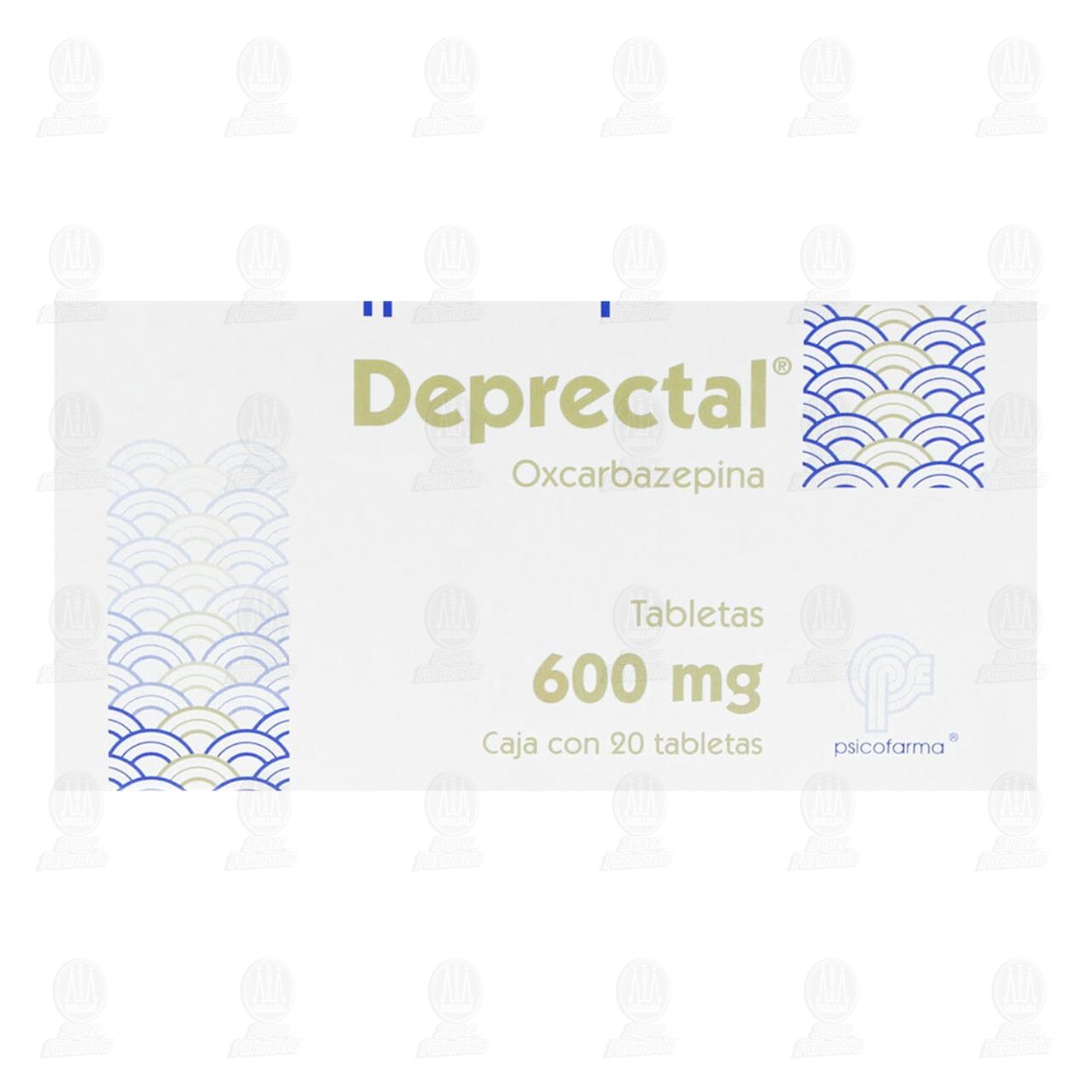 Deprectal 600 mg, 20 Tabletas. image number 1