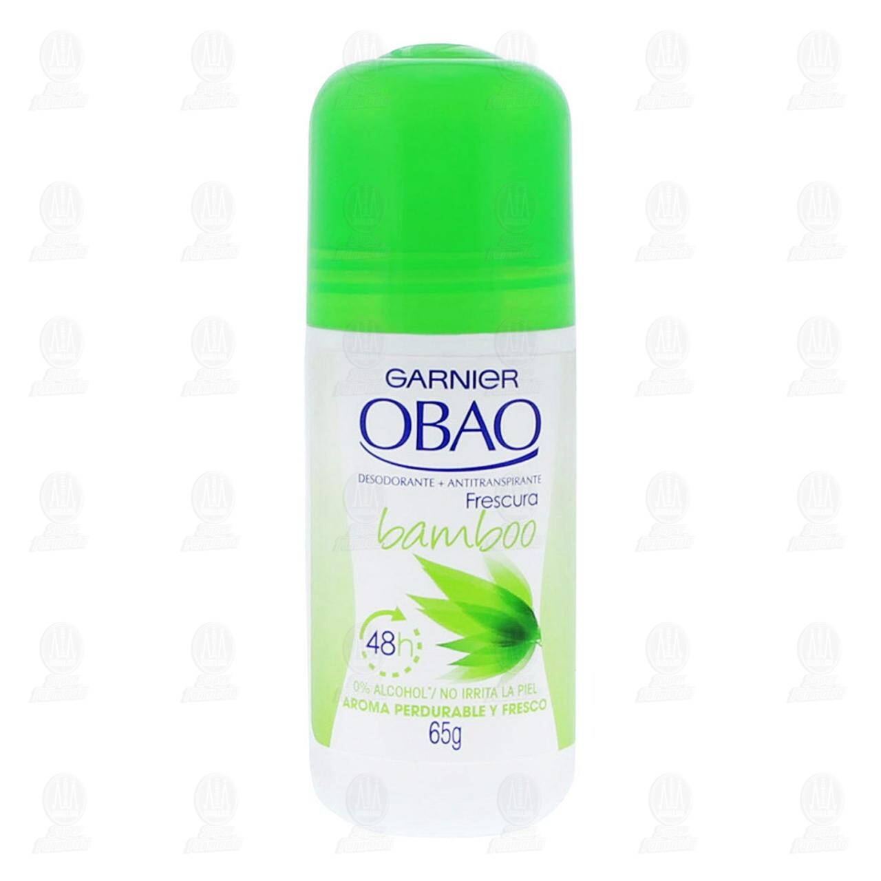 Desodorante + Antitranspirante Garnier Obao Bamboo Roll-On, 65 gr. image number 1
