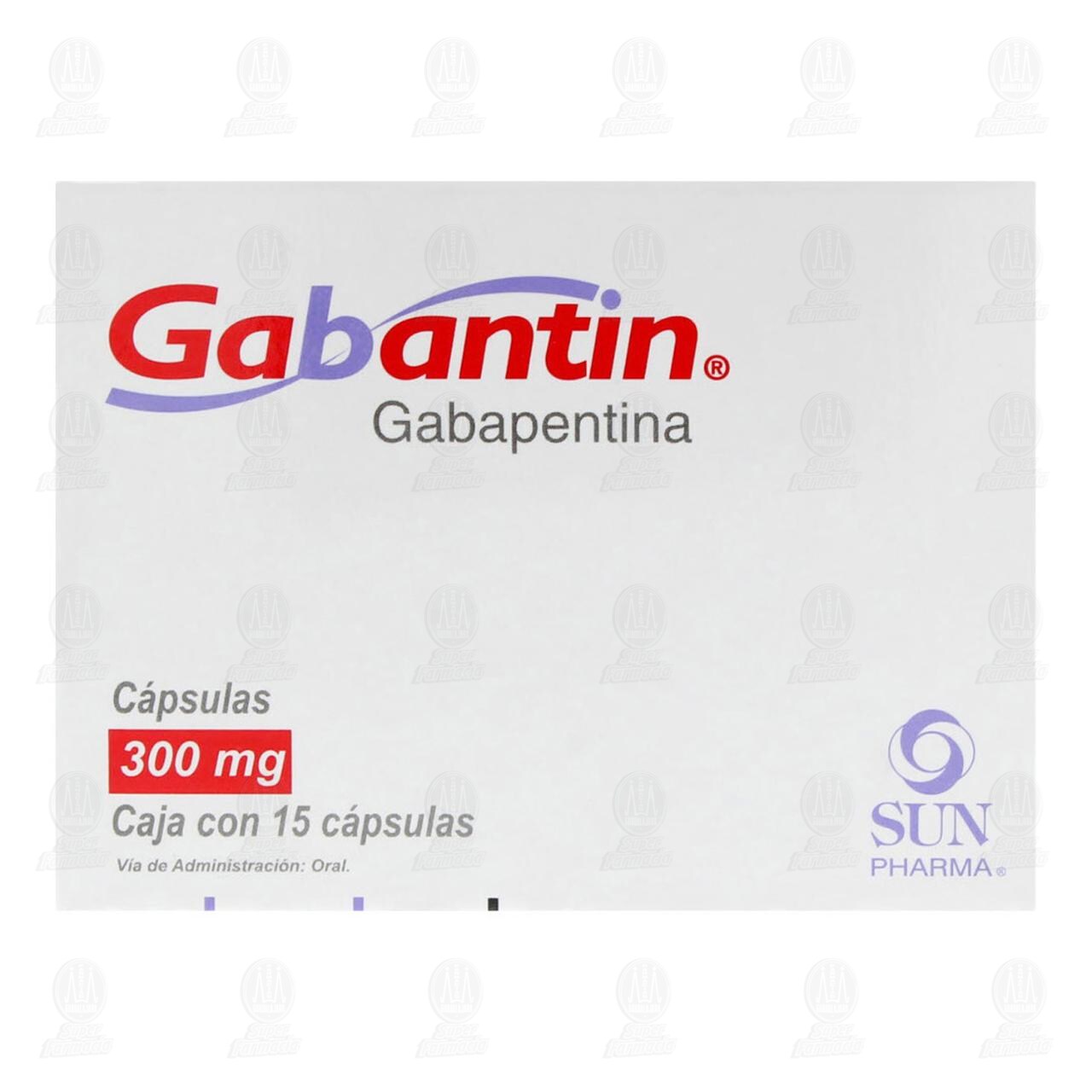 Gabantin 300 mg, 15 C&aacute;psulas. image number 1