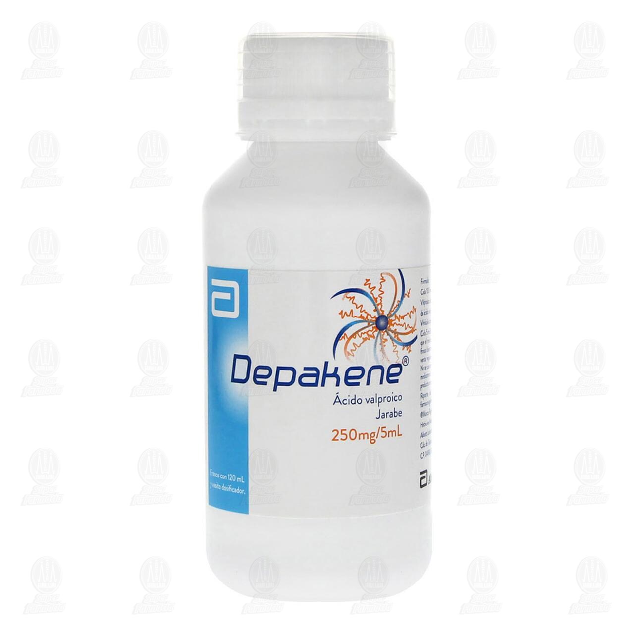 Depakene 250mg/5ml Jarabe, 120 ml. image number 1
