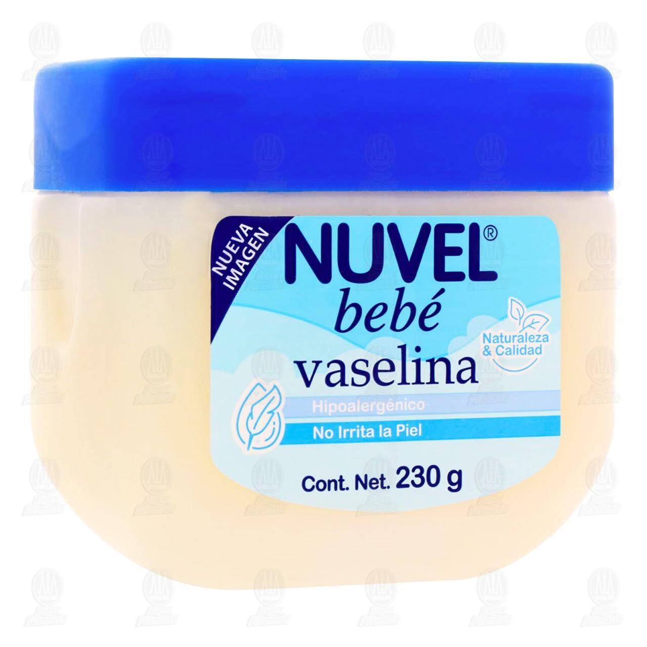 Vaselina Nuvel para Bebé, 230 gr.