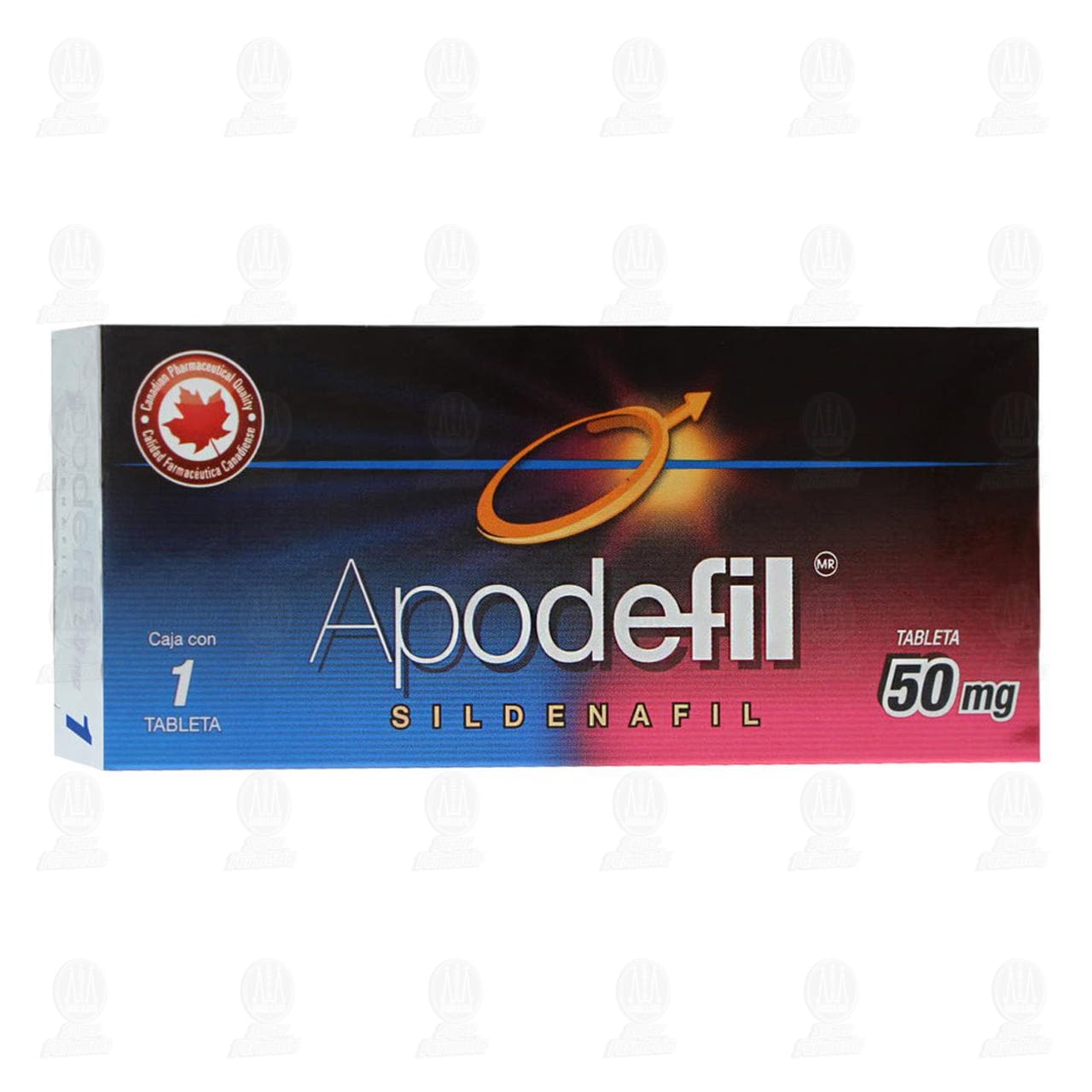 Apodefil 50 mg, 1 Tableta. image number 0